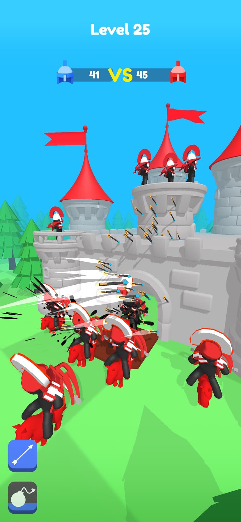 Merge Archers: Arrow Game screenshot 6 - screenshot