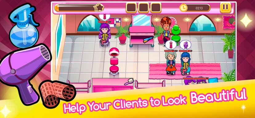 Top Beauty Salon: Hair Games screenshot 1 - screenshot