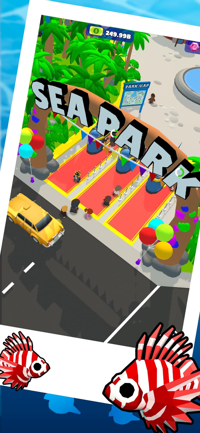 Idle Sea Park - Fish Tank Sim screenshot 1 - screenshot