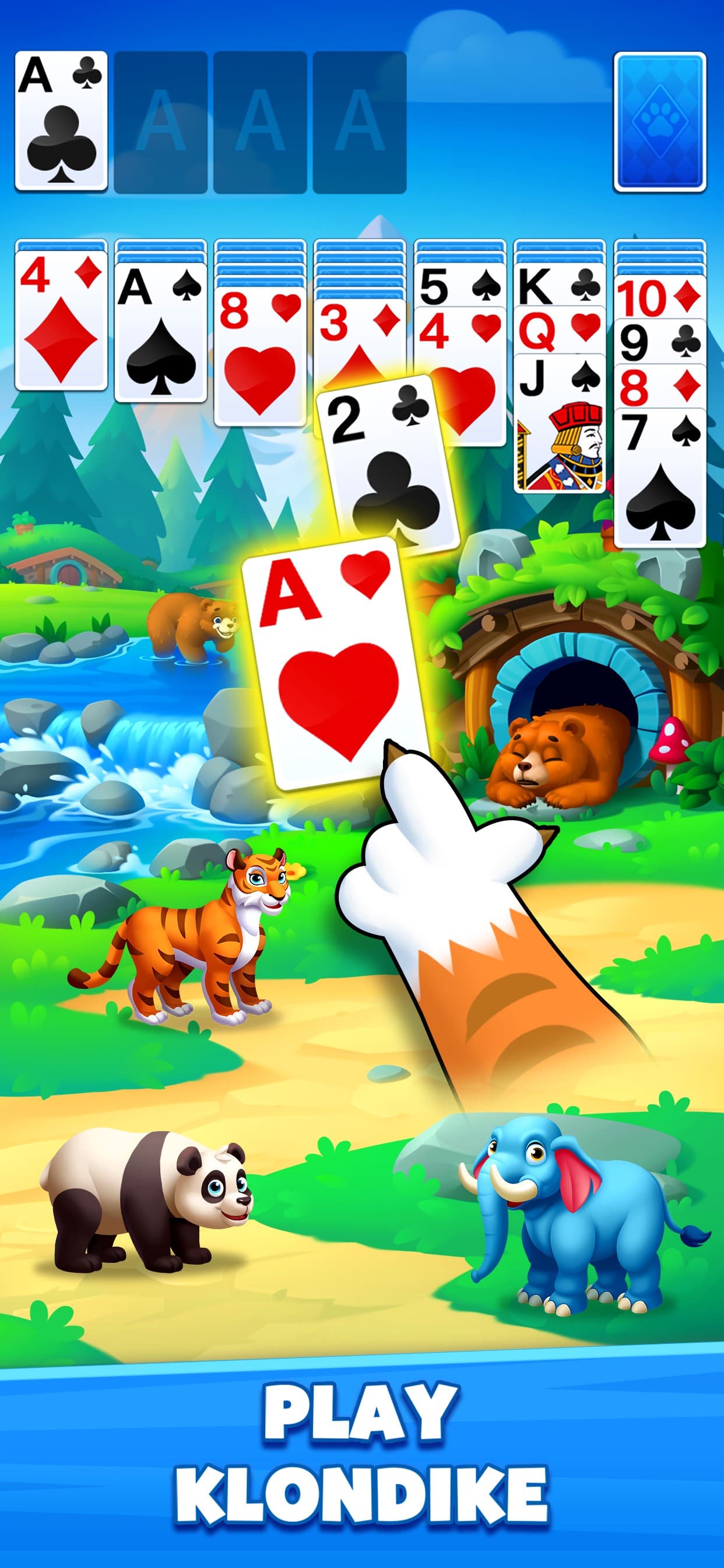 Solitaire Zoo screenshot 1 - screenshot