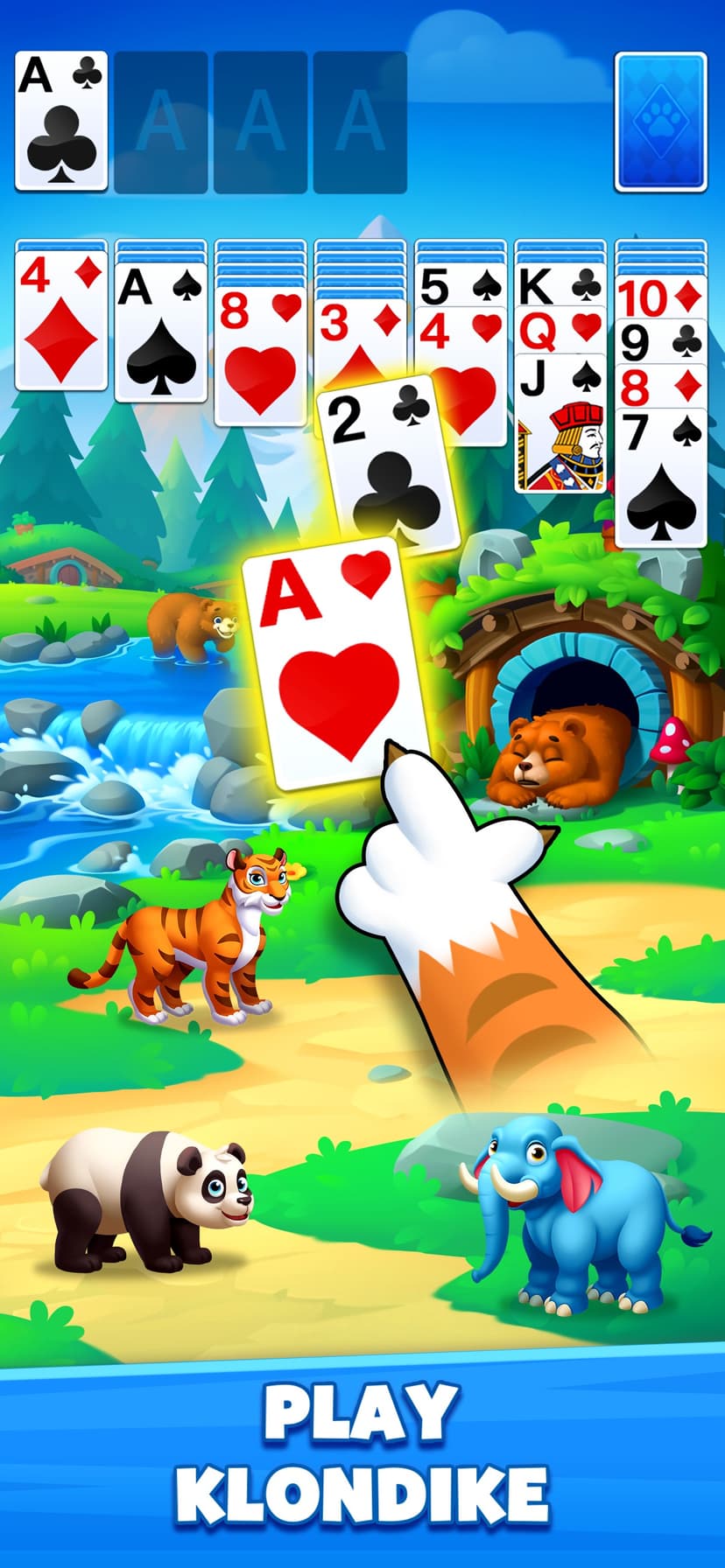 Solitaire Zoo screenshot 1 - screenshot