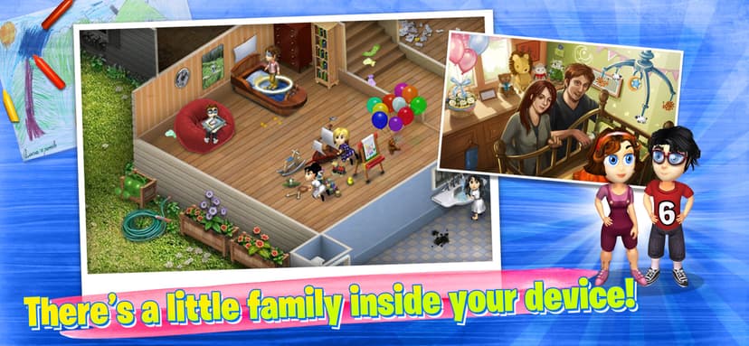 Virtual Families 2 Dream House screenshot 2 - screenshot
