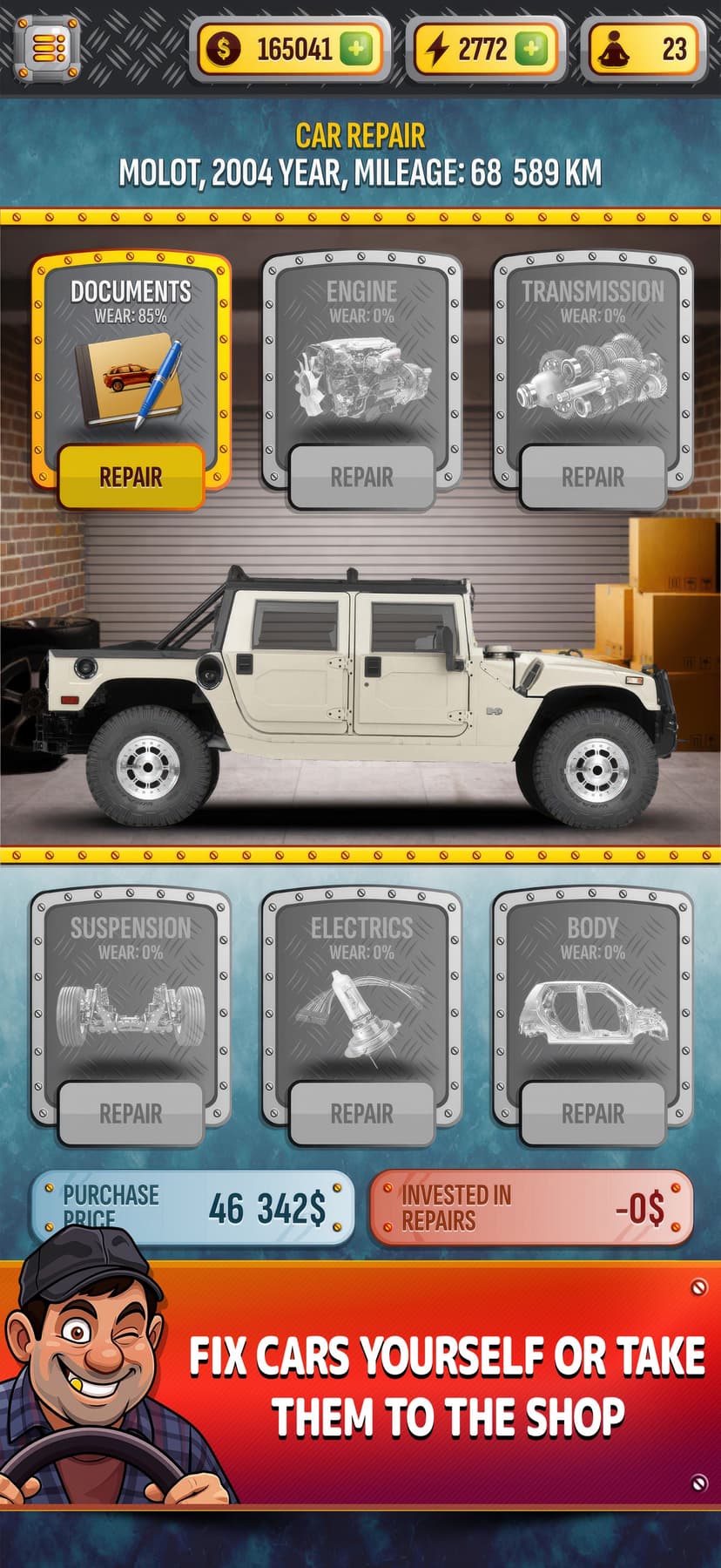 Cars Dealer Simulator screenshot 1 - screenshot