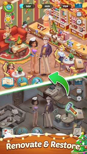 Seaside Escape®: Merge & Story screenshot 4 - screenshot