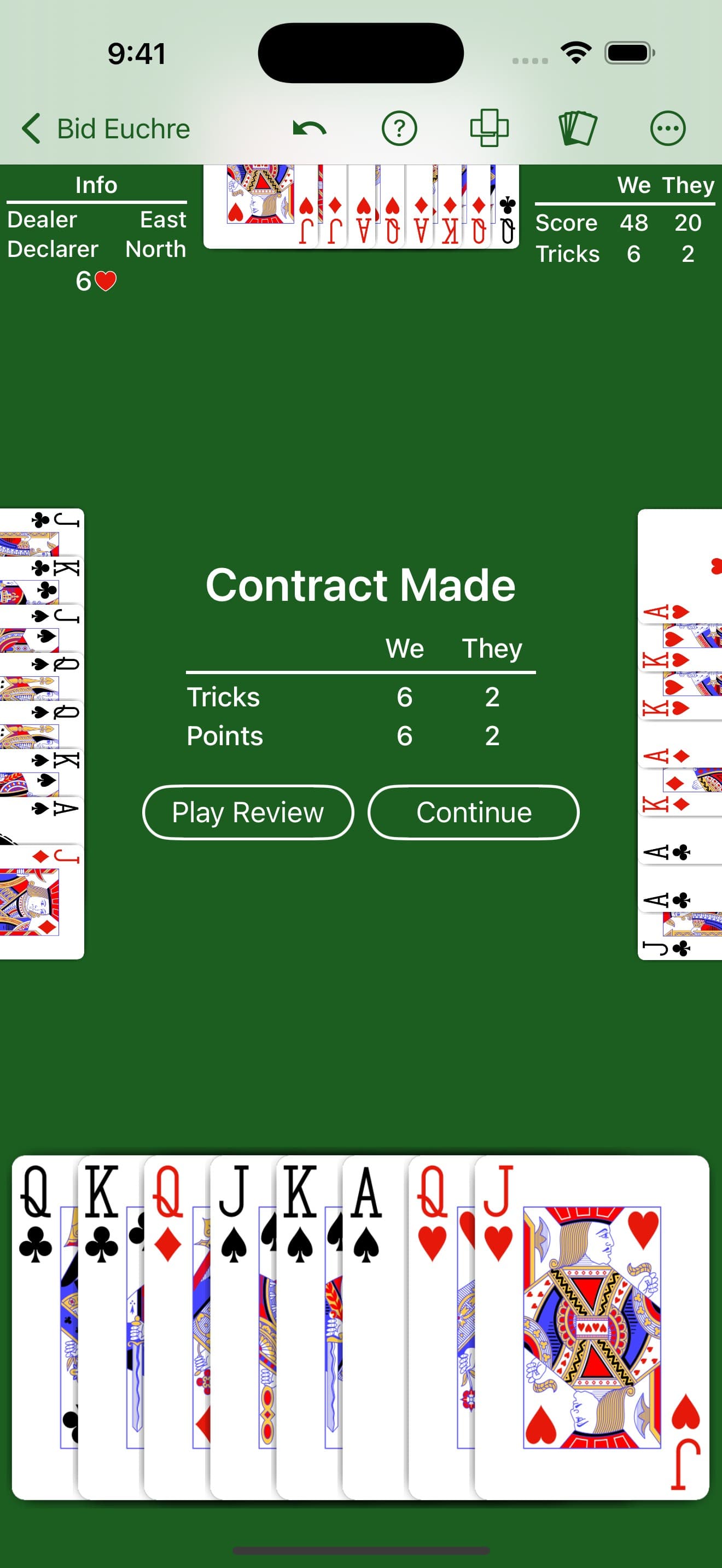 Bid Euchre - Expert AI screenshot 2 - screenshot