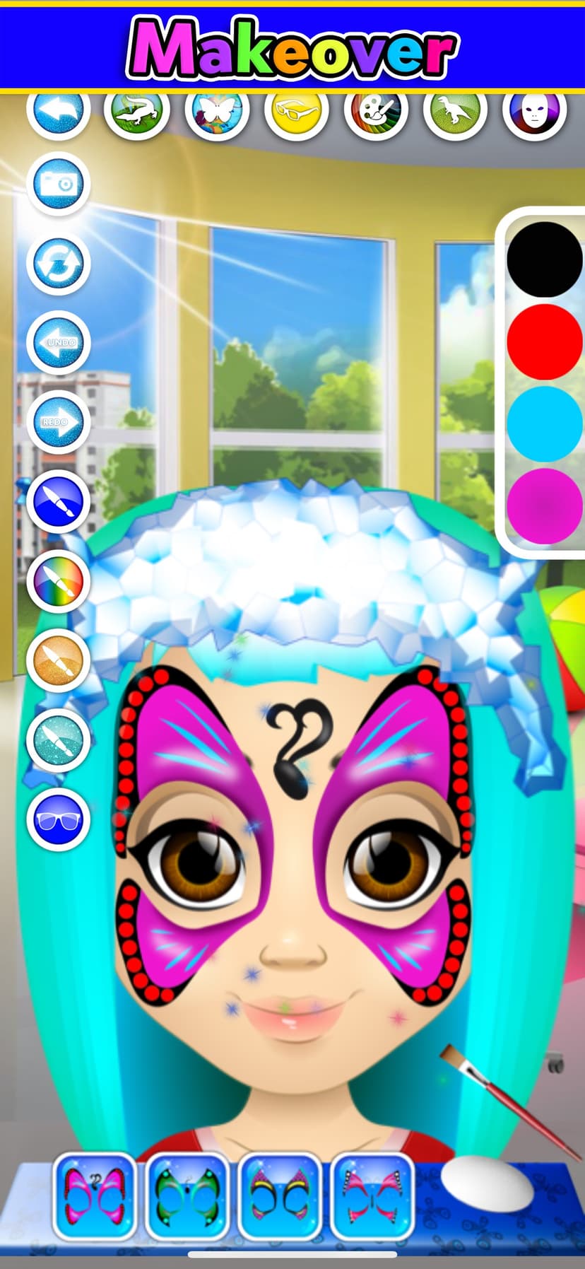 Kids Face Paint: Coloring Game screenshot 2 - screenshot