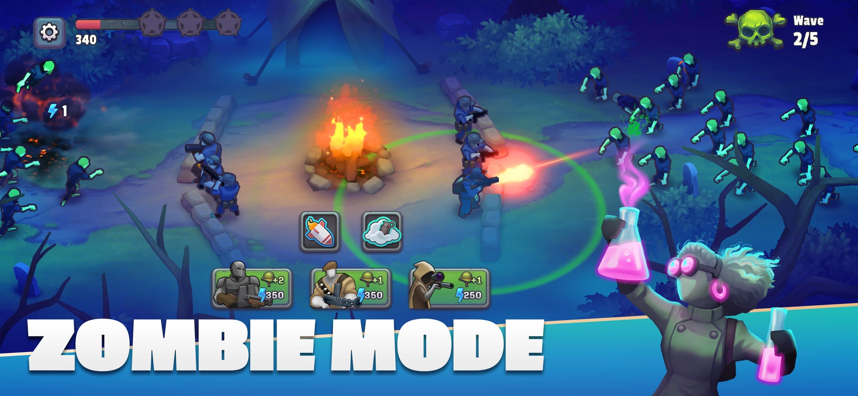 GUNS UP ! Mobile War Strategy screenshot 5 - screenshot
