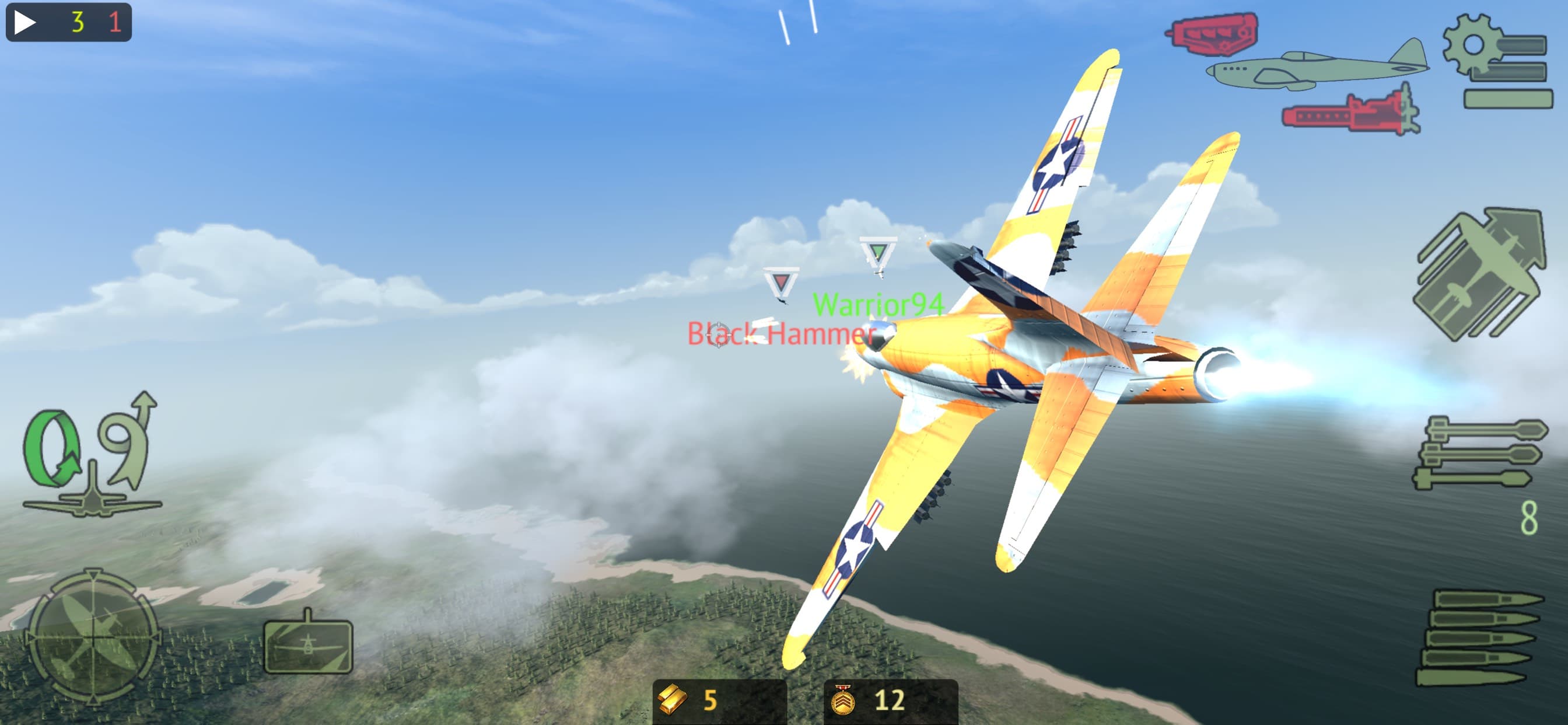 Warplanes: Online Combat screenshot 4 - screenshot