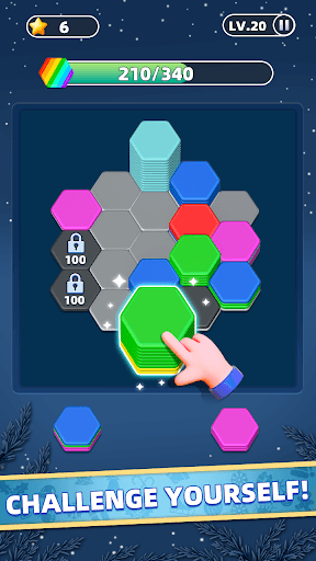 Hexa Master 3D - Color Sort screenshot 3 - screenshot