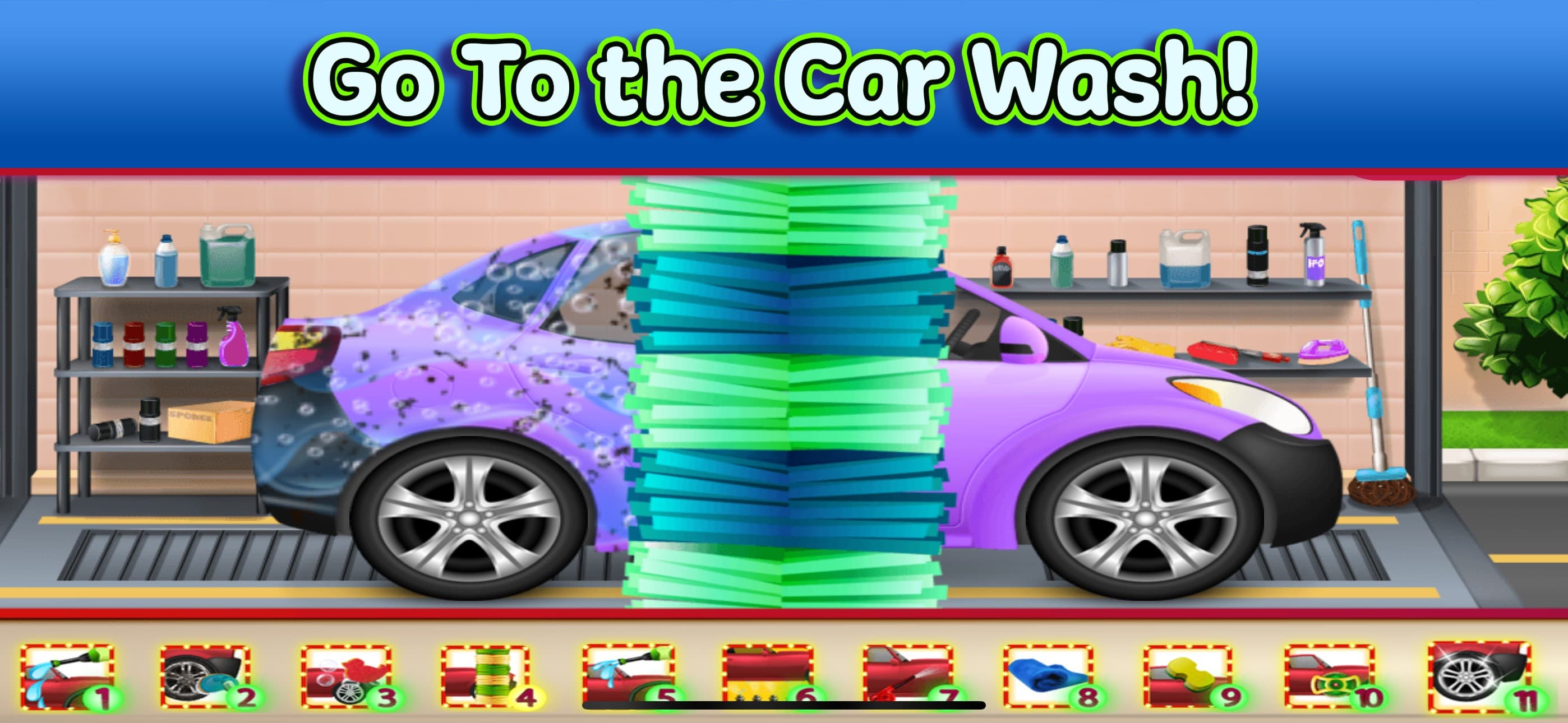 Tiny Car & Truck Wash Games screenshot 1 - screenshot