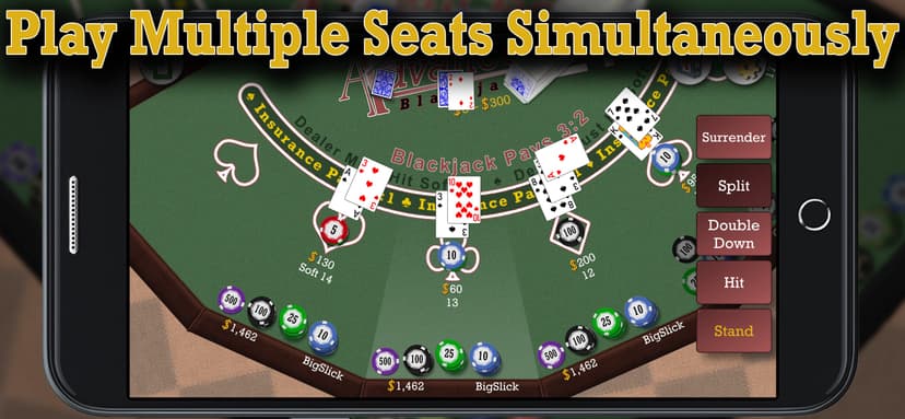 Advanced 21 Blackjack screenshot 1 - screenshot