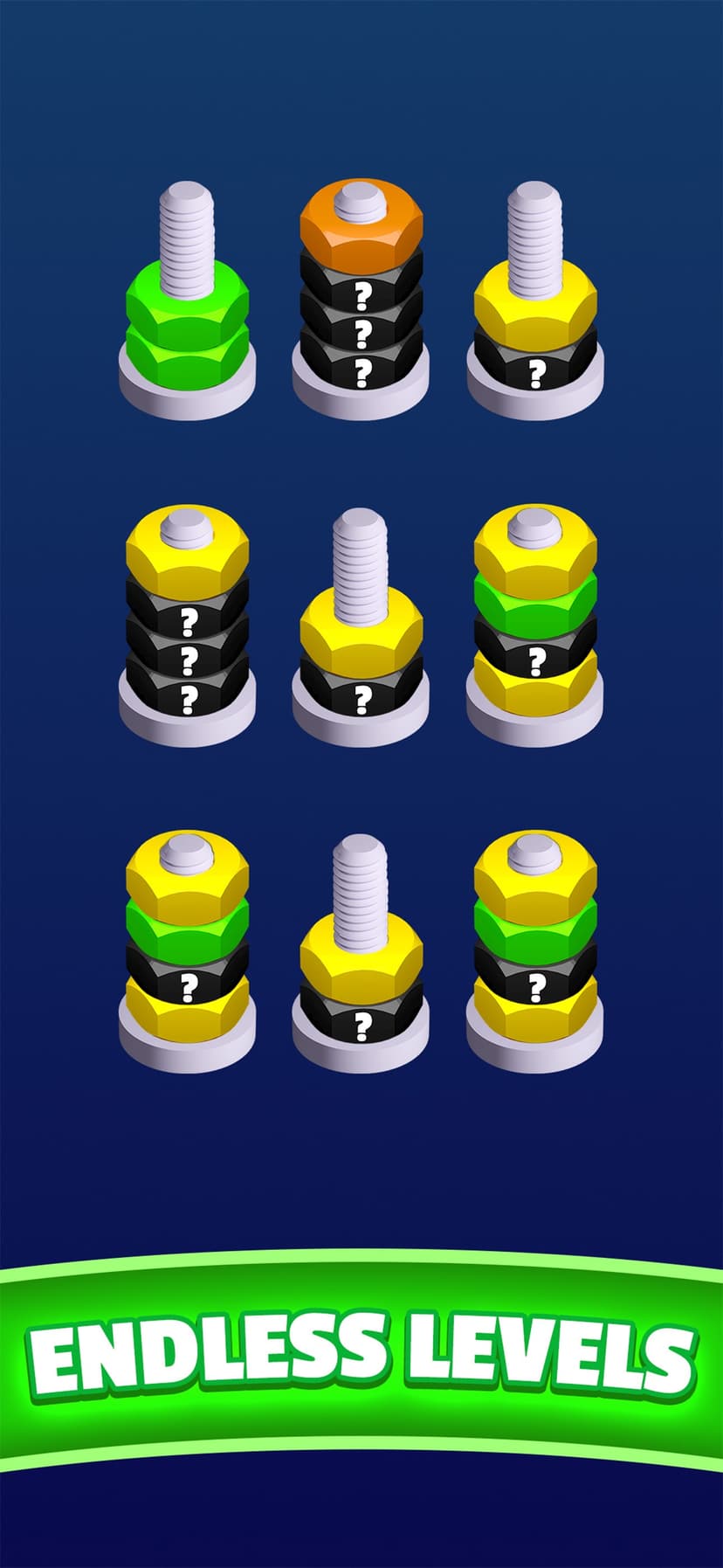 Nut Sort :Color Sorting Match screenshot 4 - screenshot