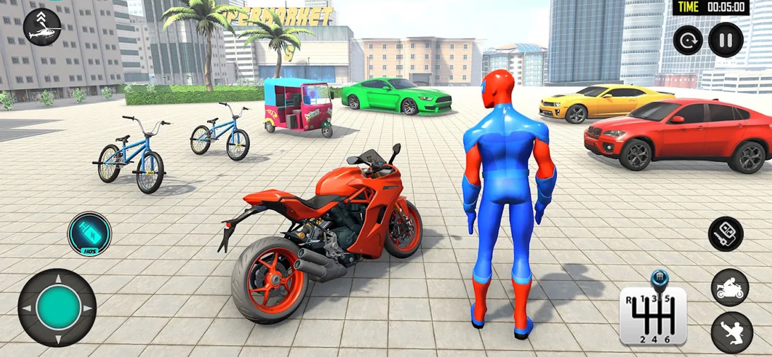 Spider Rope Hero Man Games screenshot 1 - screenshot