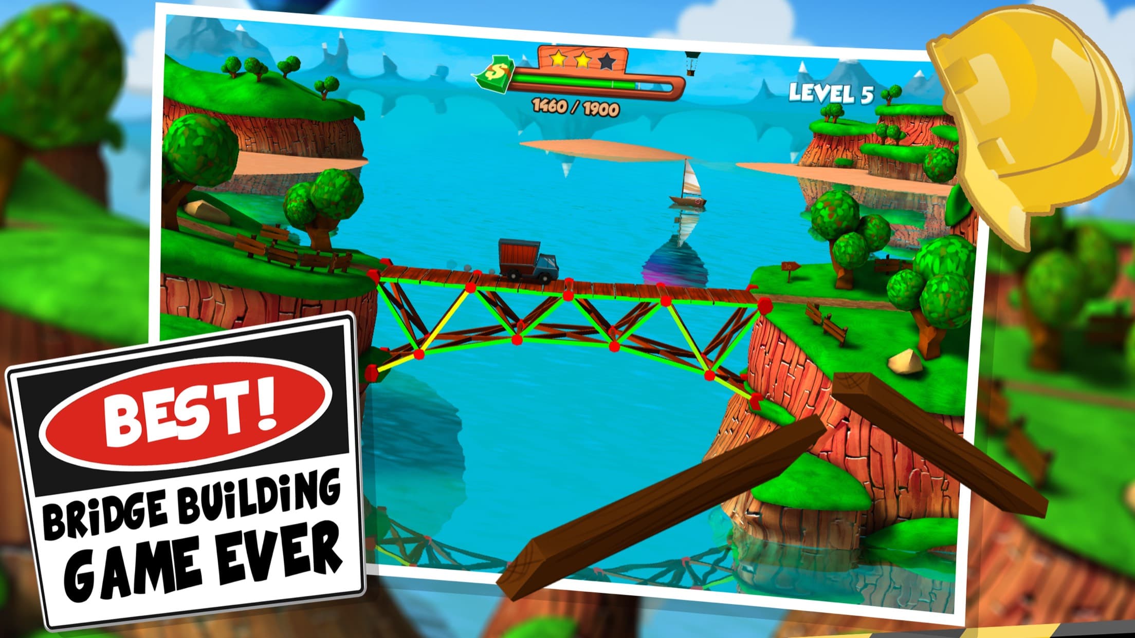 Bridge Builder Simulator - Real Road Construction Sim screenshot 1 - screenshot