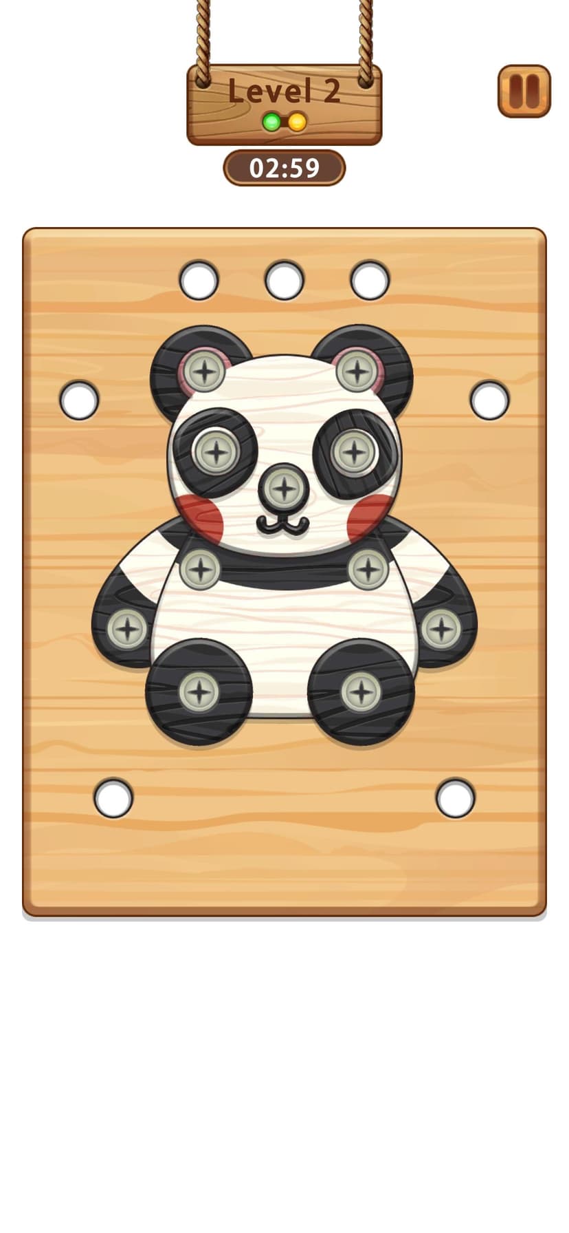 Wood Nuts & Screw Puzzle screenshot 4 - screenshot