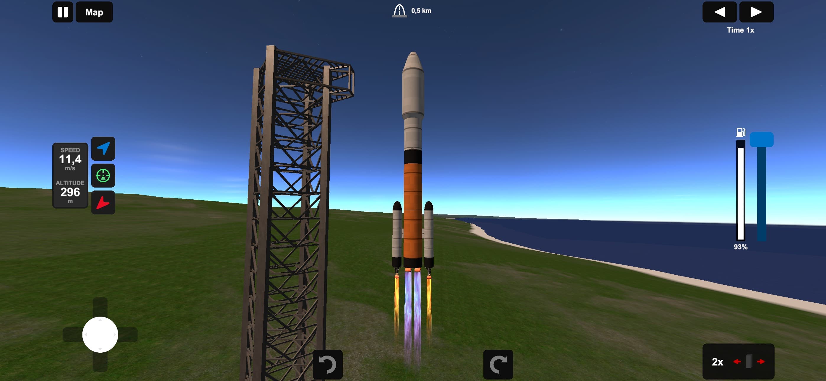 Ellipse: Rocket Simulator screenshot 1 - screenshot