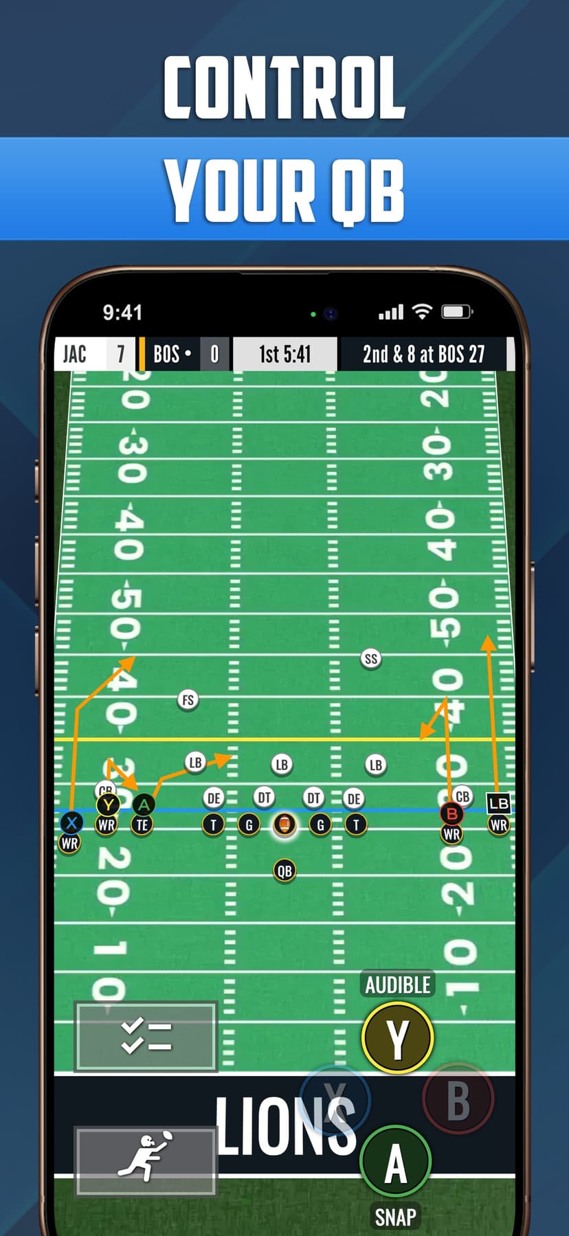 Ultimate QB: Football Legend screenshot 1 - screenshot