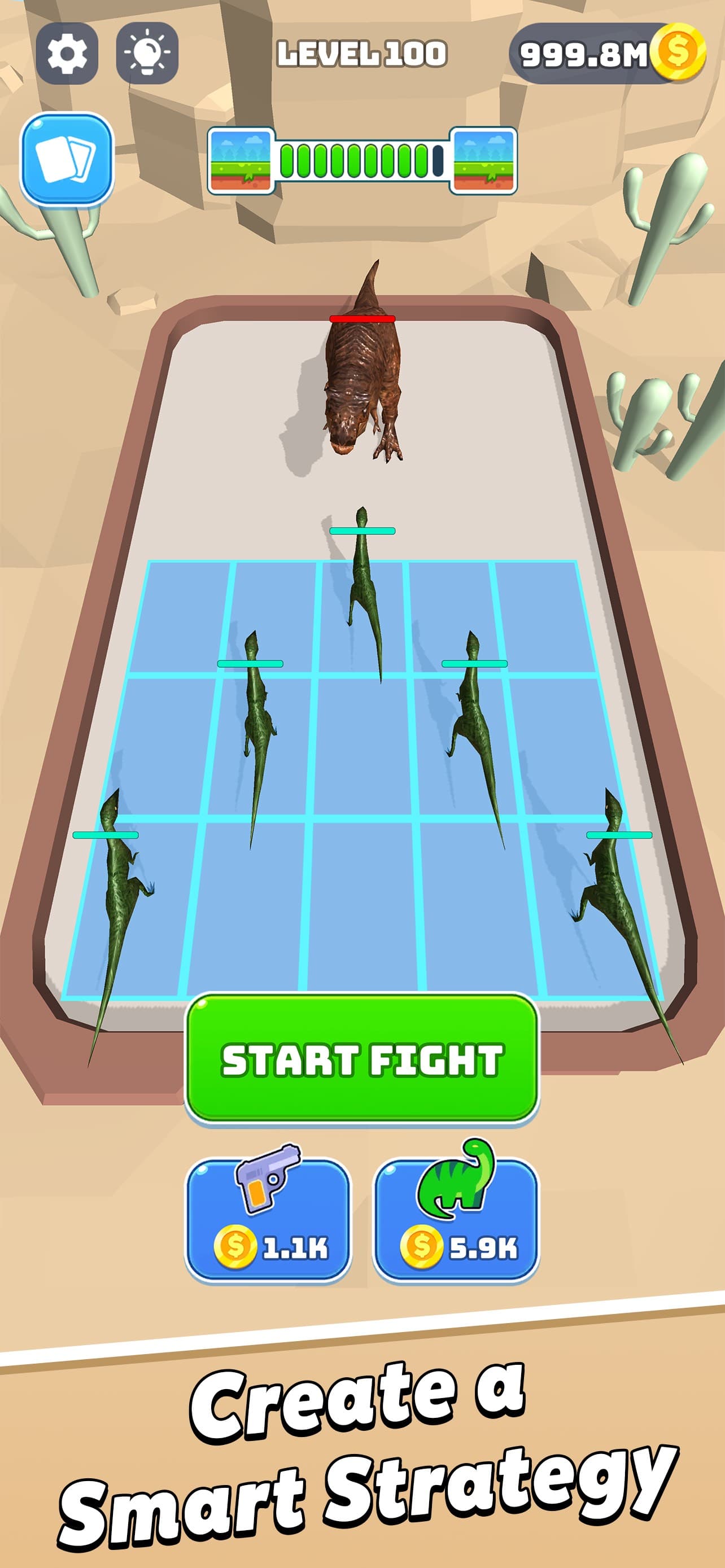 Merge Master: Dinosaurs Game screenshot 1 - screenshot