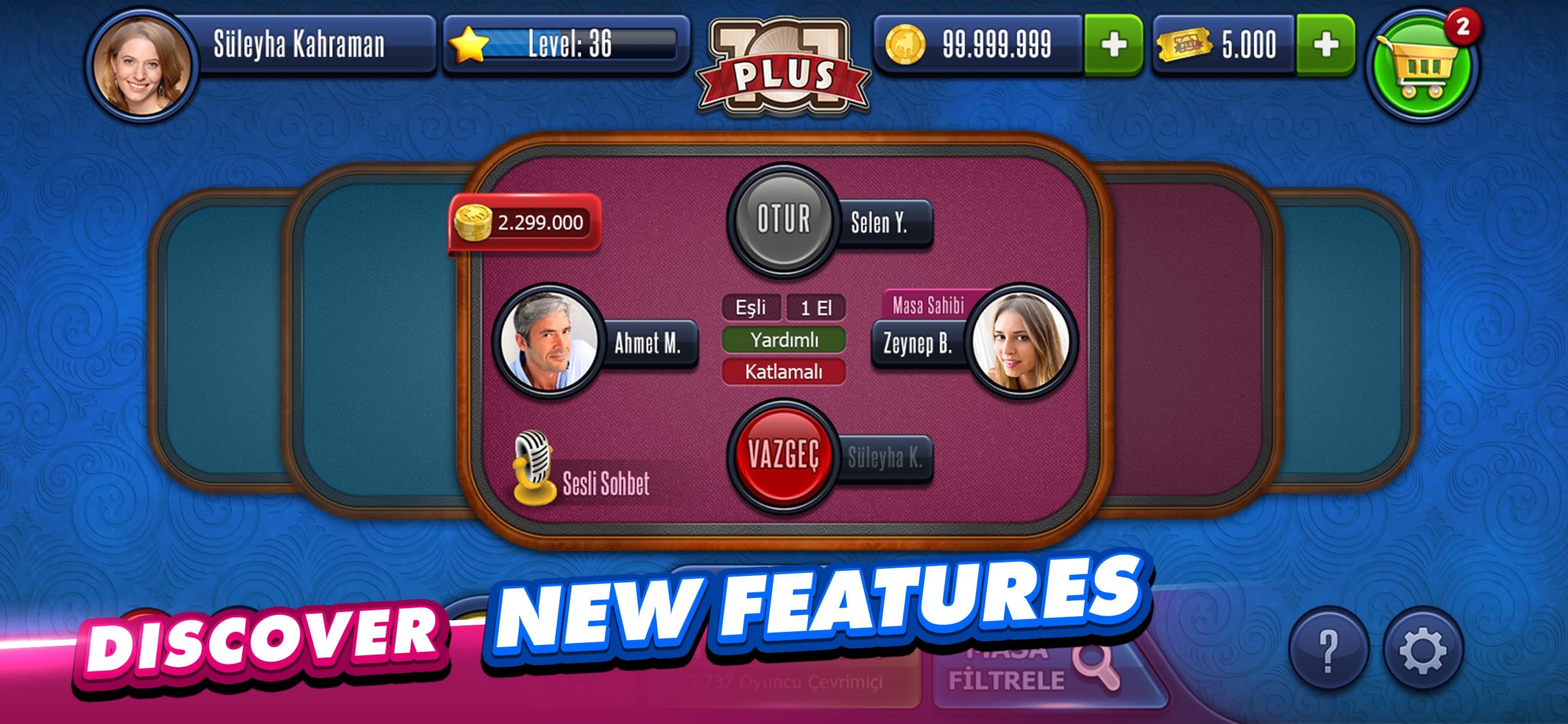 101 Okey Plus Rummy Board Game screenshot 4 - screenshot