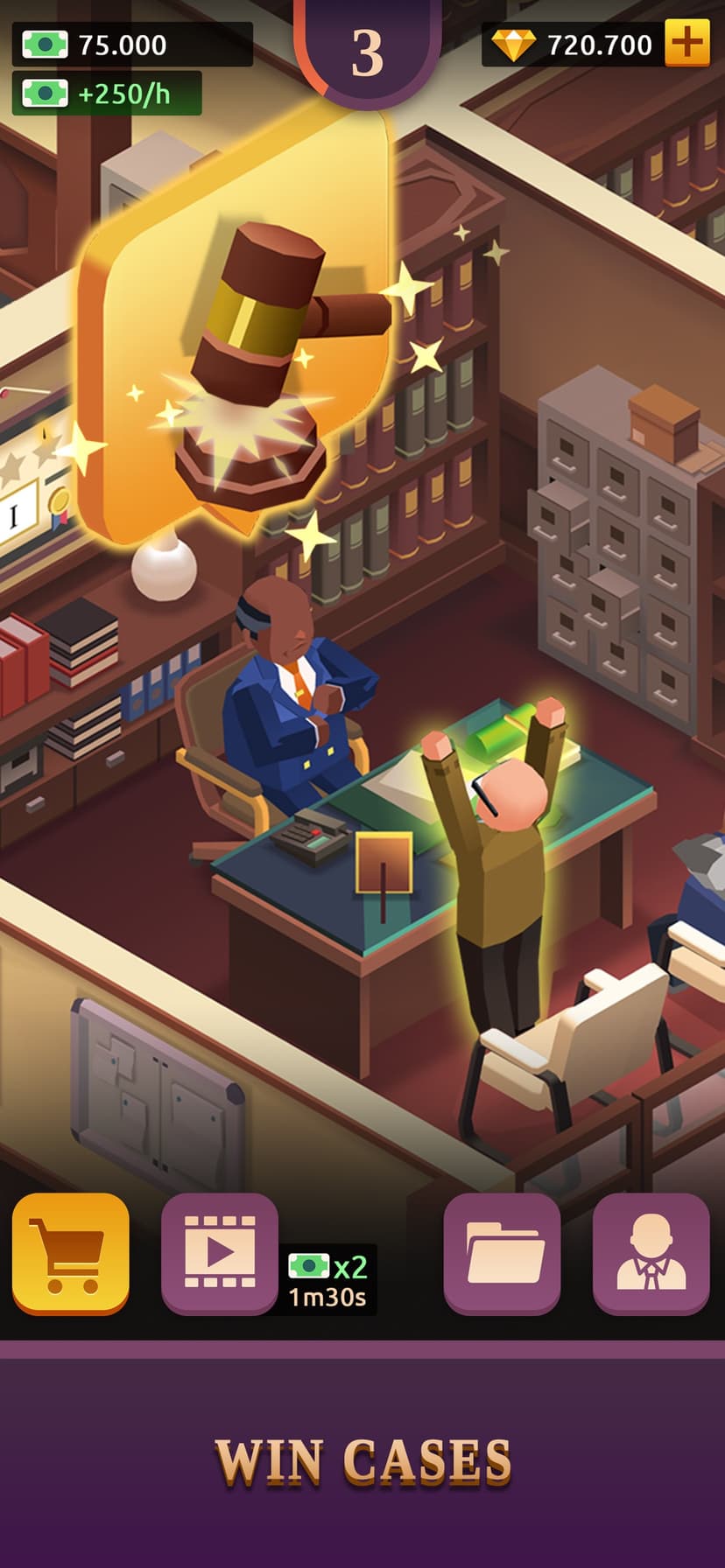 Law Empire Tycoon - Idle Game screenshot 4 - screenshot