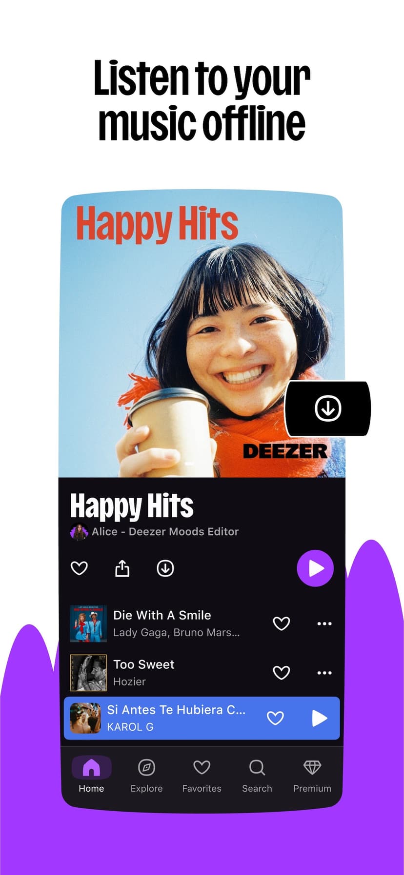 Deezer: Music Player, Podcast screenshot 7 - screenshot