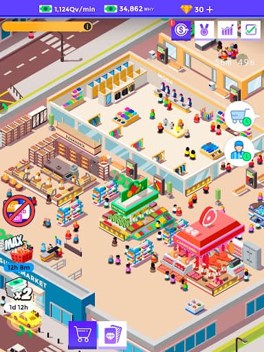Idle Supermarket Tycoon－Shop screenshot 11 - screenshot