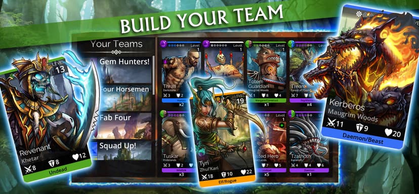 Gems of War: Match 3 Strategy screenshot 2 - screenshot