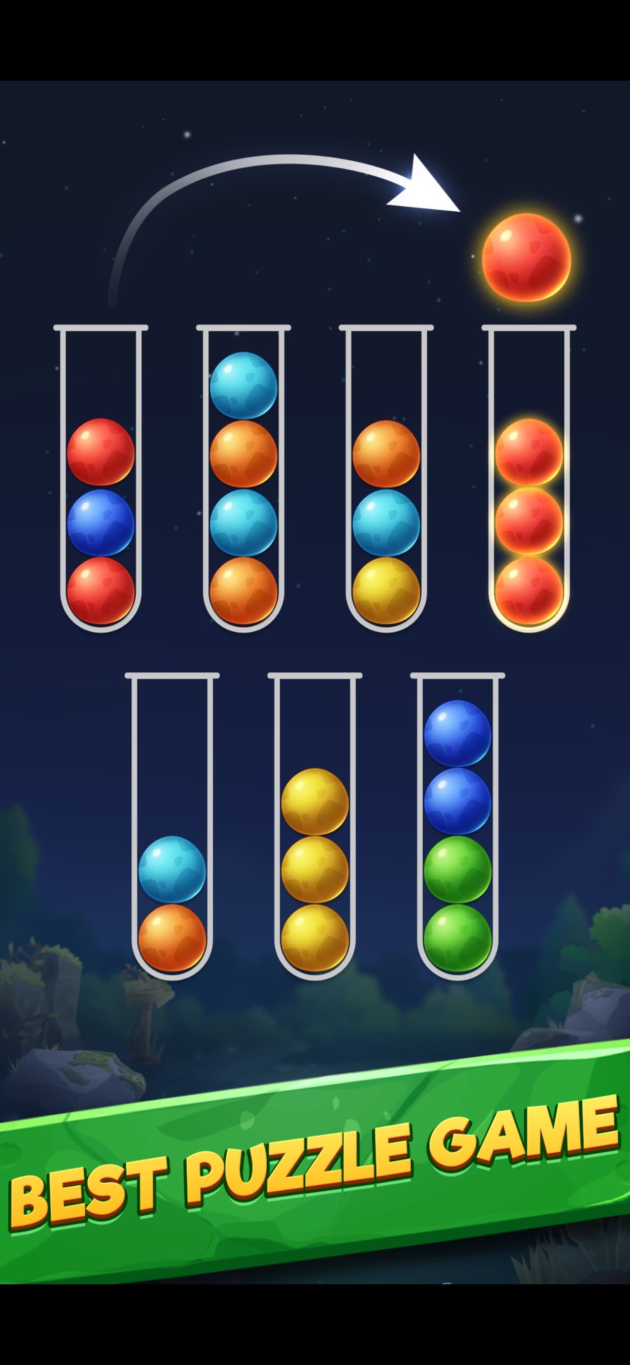 Ball Sort Puzzle - Egg Sort screenshot 1 - screenshot