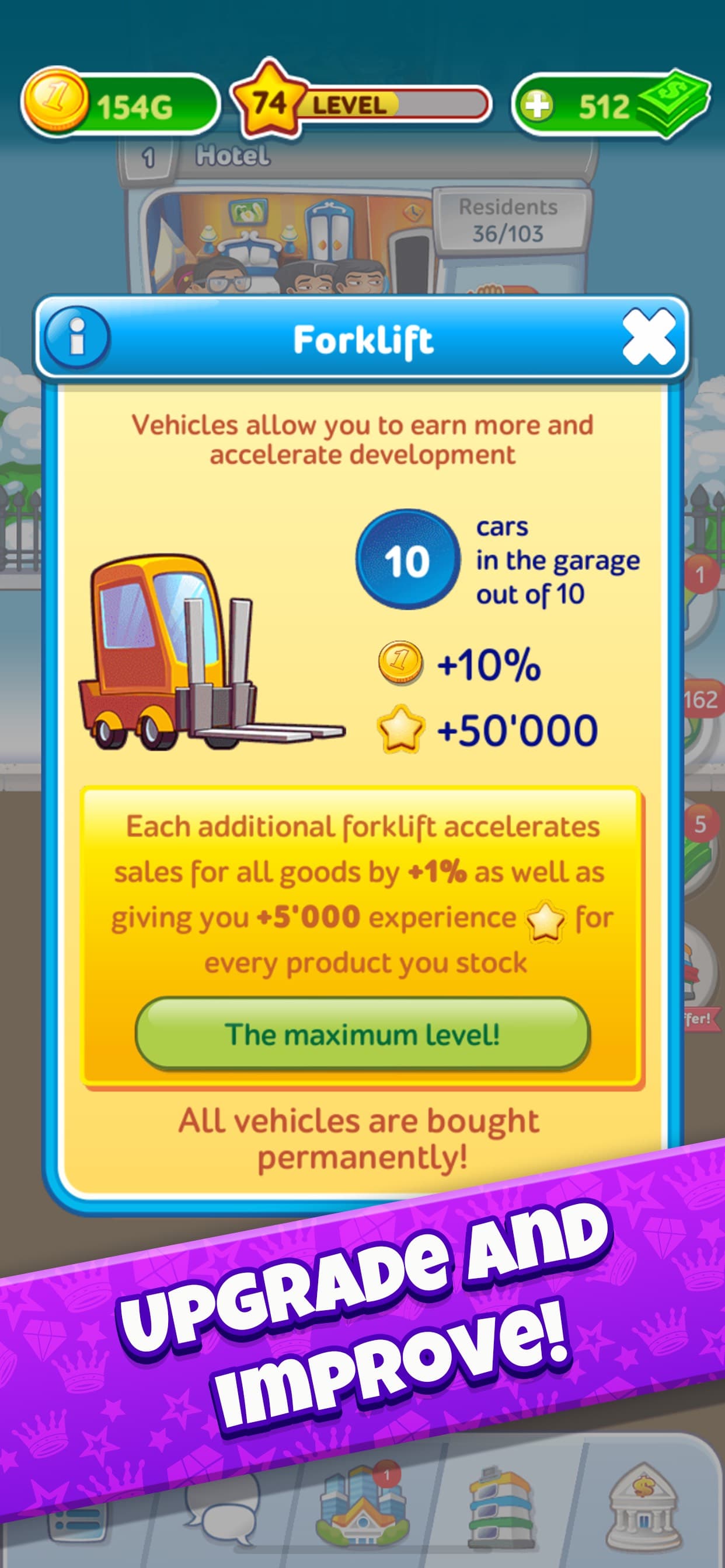 Pocket Tower－Tiny Metropolis screenshot 4 - screenshot