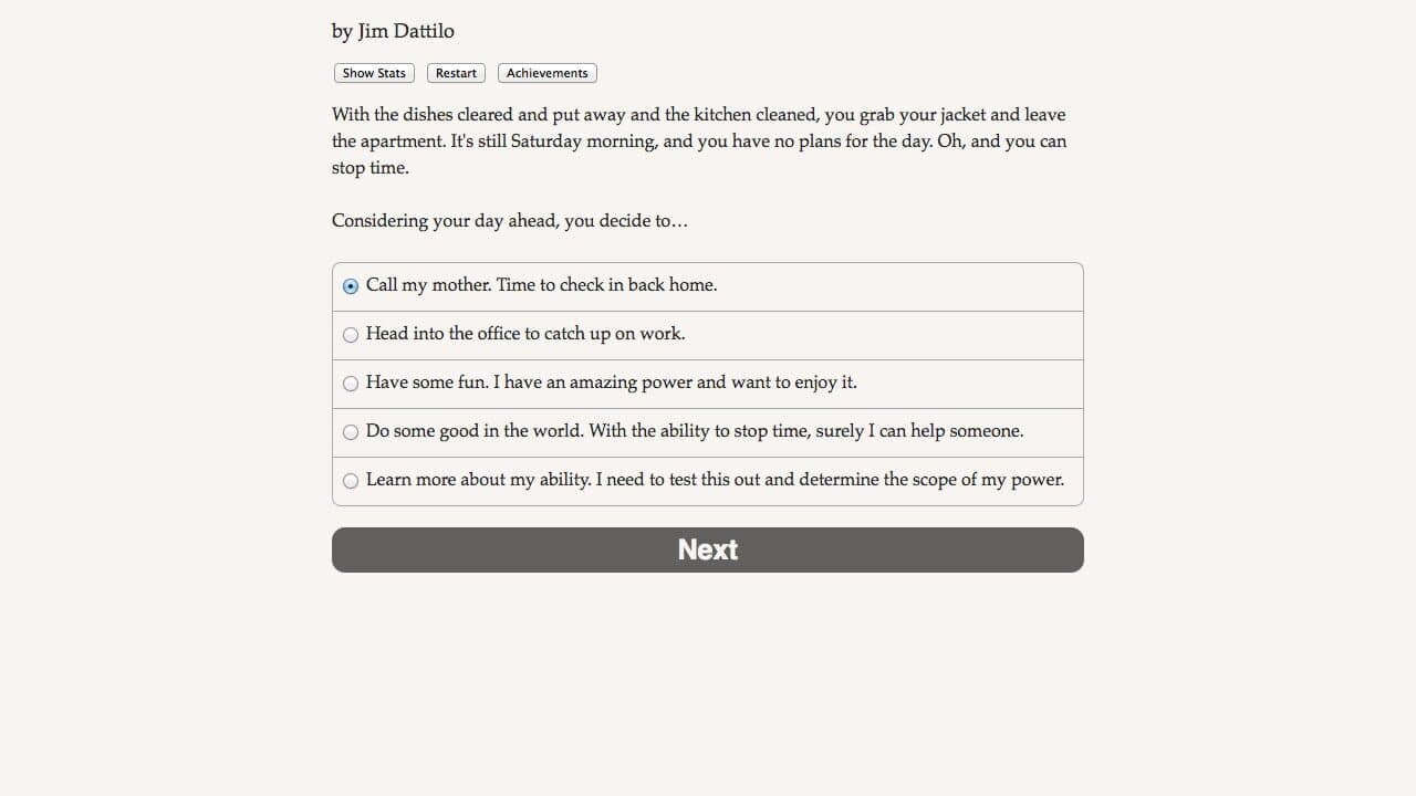 Null - screenshot