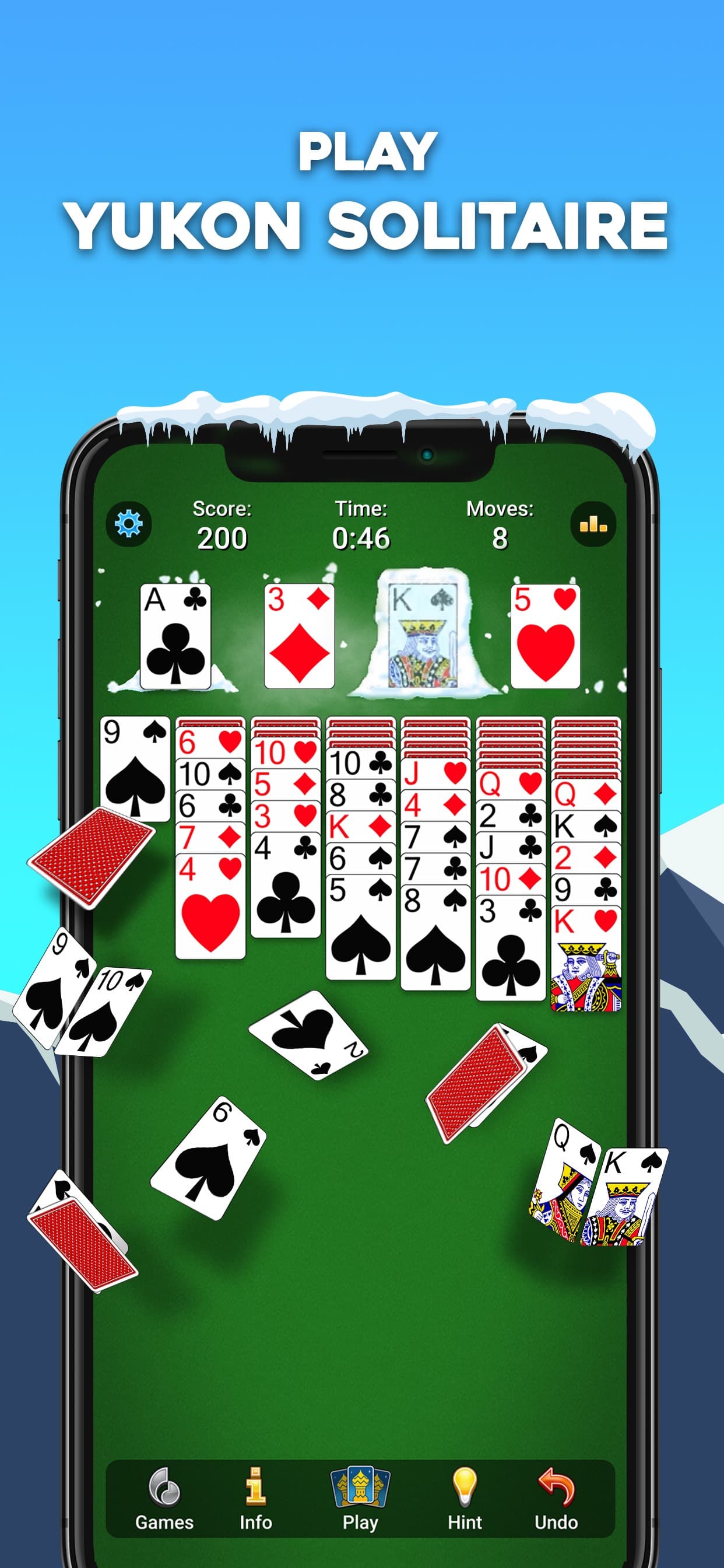 Yukon Russian – Solitaire Game screenshot 1 - screenshot
