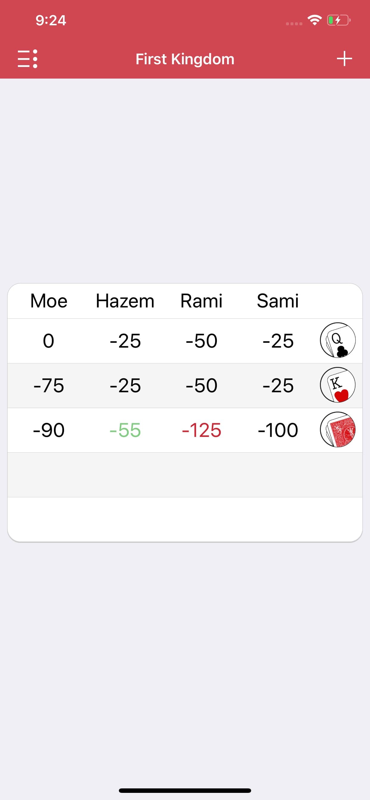 Trix & Tarneeb Scores screenshot 2 - screenshot