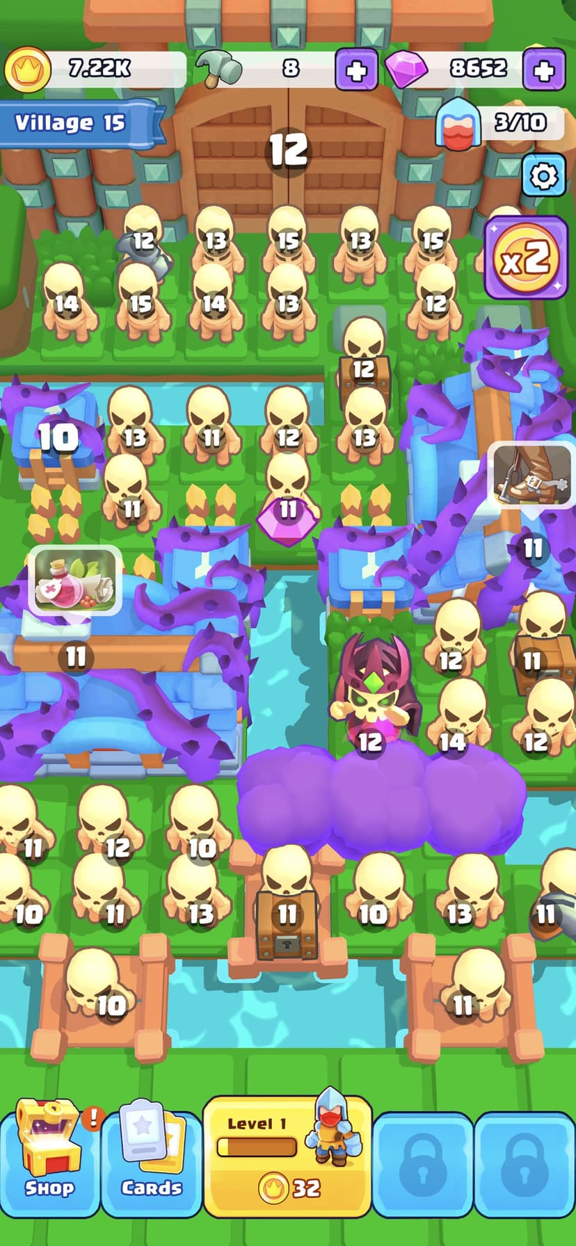 Brave Merge - Battle & Defense screenshot 4 - screenshot