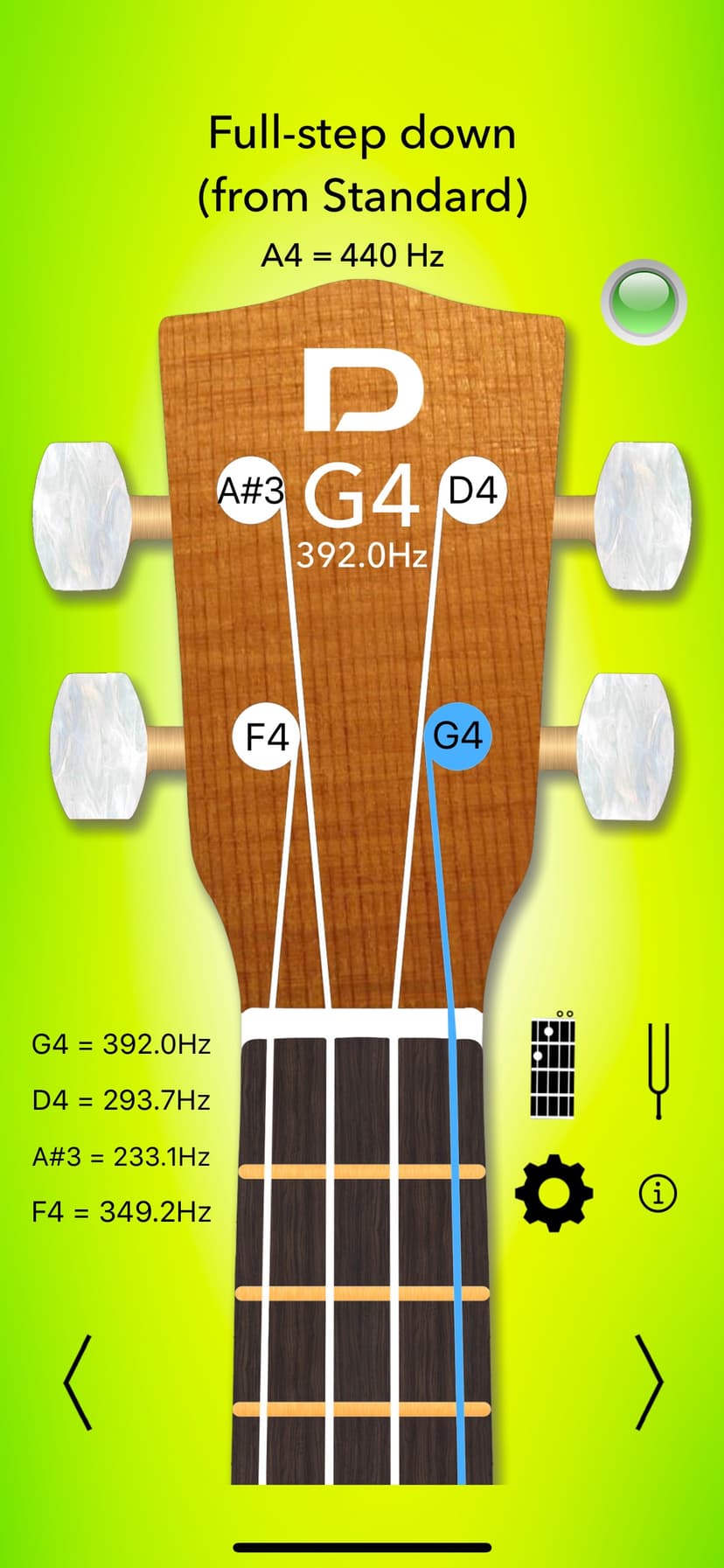 Ukulele Tuner Pro and Chords screenshot 5 - screenshot