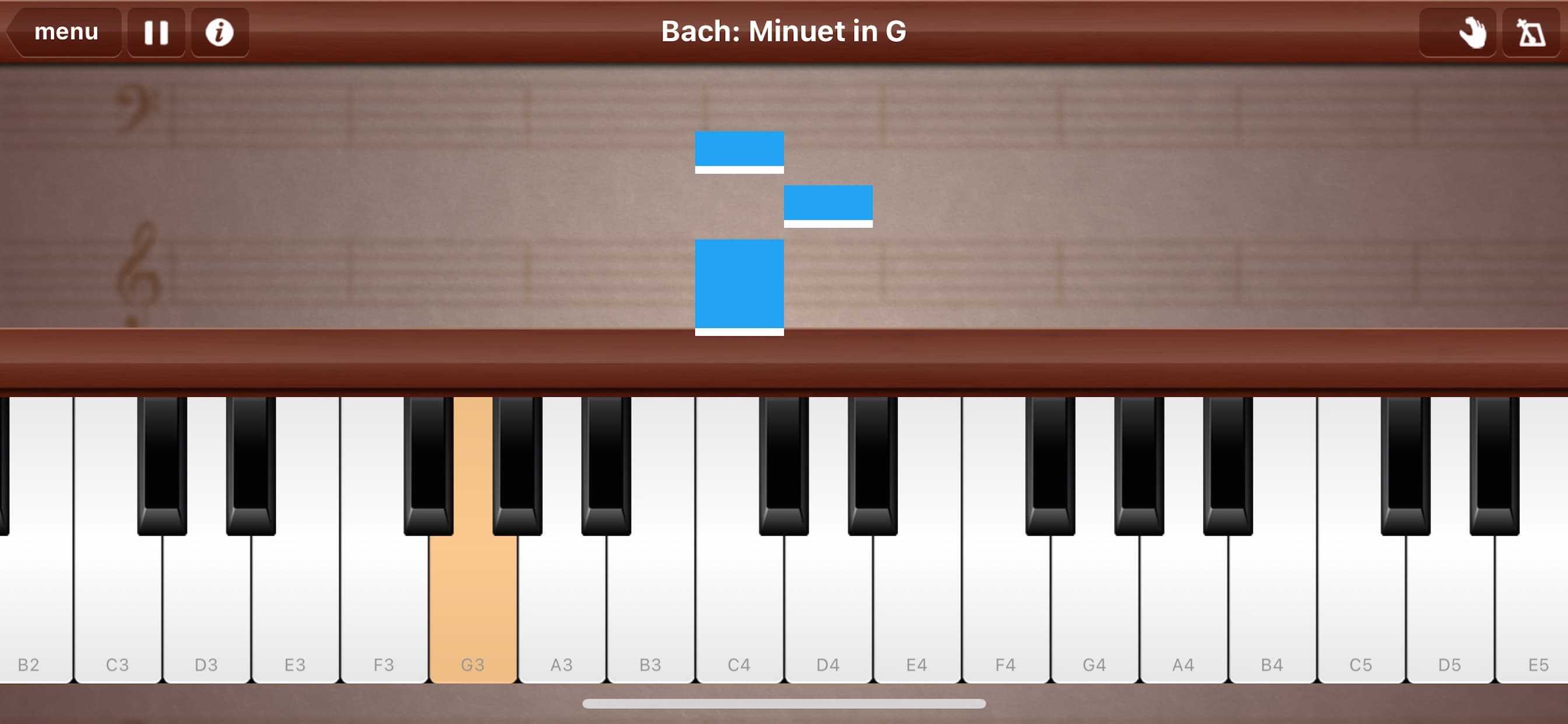 Grand Piano Keyboard&Metronome screenshot 1 - screenshot