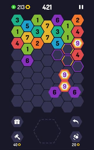 UP 9 Hexa Puzzle! Merge em all screenshot 18 - screenshot