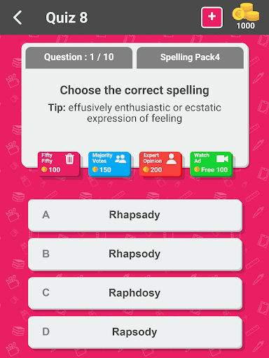 Spelling Master - Quiz Games screenshot 21 - screenshot