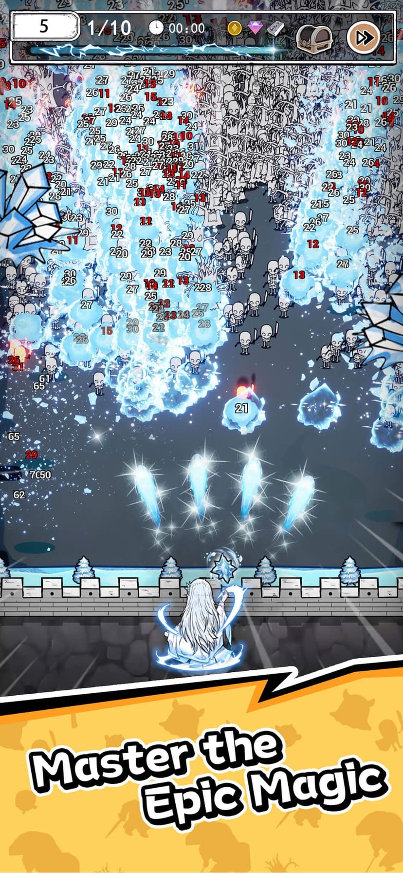 Doodle Magic: Wizard vs Slime screenshot 4 - screenshot