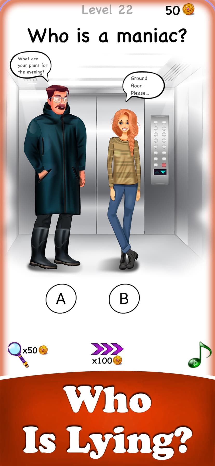 Who is Lying? Brain Riddles screenshot 2 - screenshot