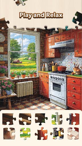 Jigsaw Puzzle - Countryside screenshot 5 - screenshot