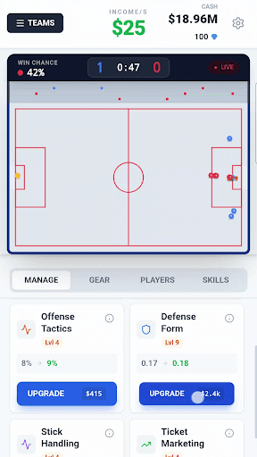 Sport Star - Team Manager Idle screenshot 5 - screenshot