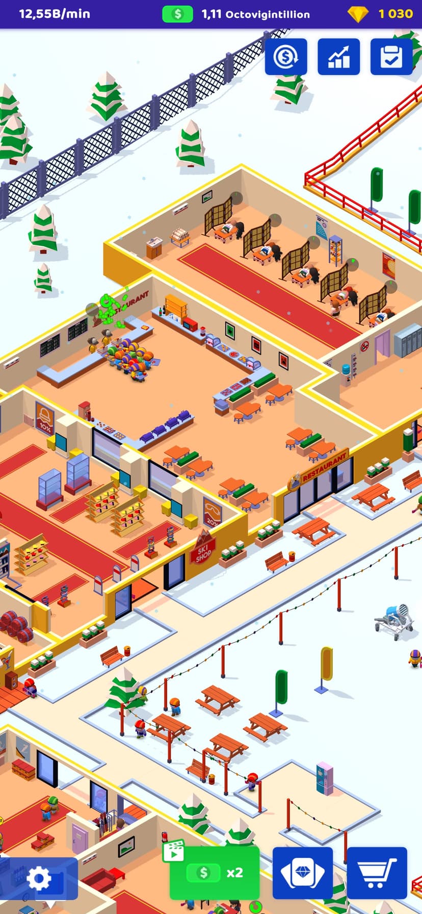 Ski Resort: Idle Snow Tycoon screenshot 4 - screenshot