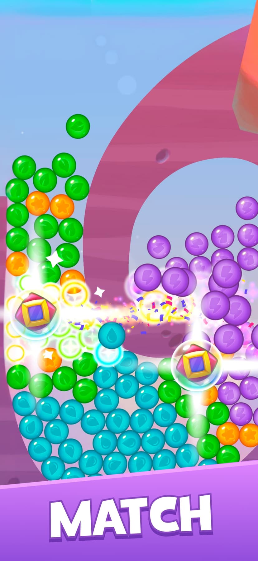 Pop Blast - Match Ball Puzzle screenshot 1 - screenshot