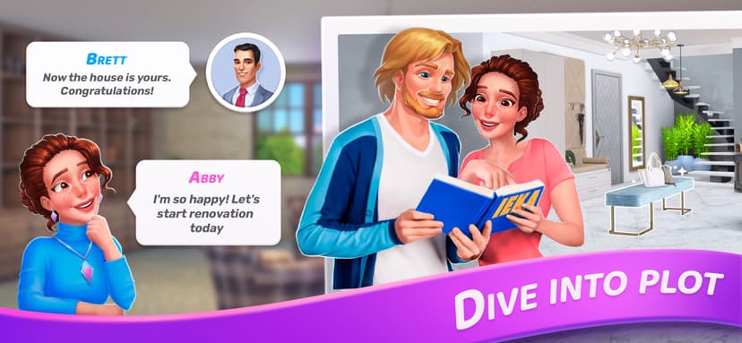 Merge Design: Home Makeover screenshot 3 - screenshot
