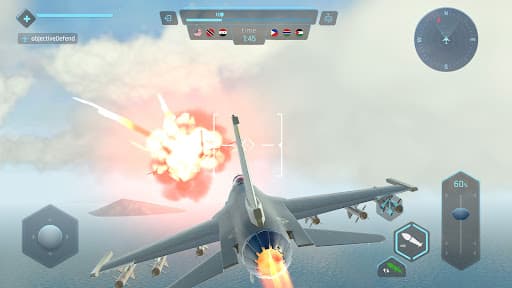 Sky Warriors: Airplane Games screenshot 5 - screenshot