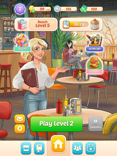 Corner cafe : Merge & Cook screenshot 17 - screenshot