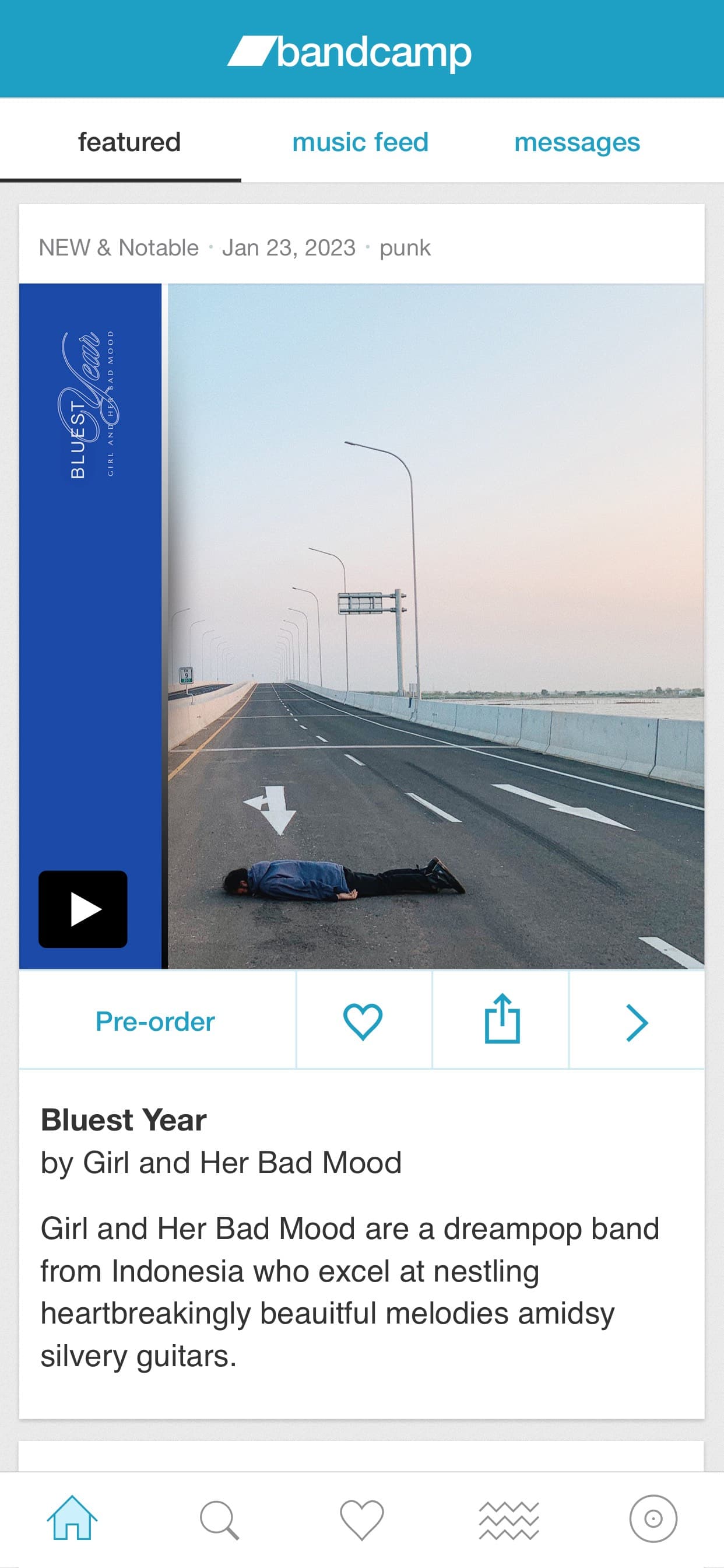 Bandcamp screenshot 6 - screenshot
