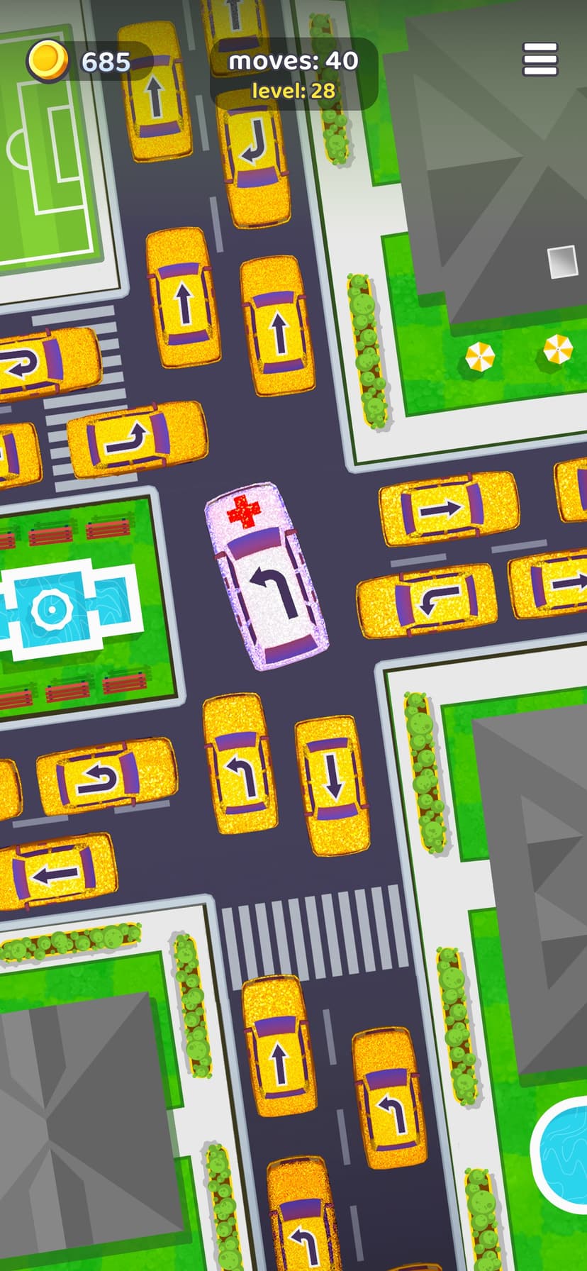 Car Out! Parking Spot Games screenshot 1 - screenshot