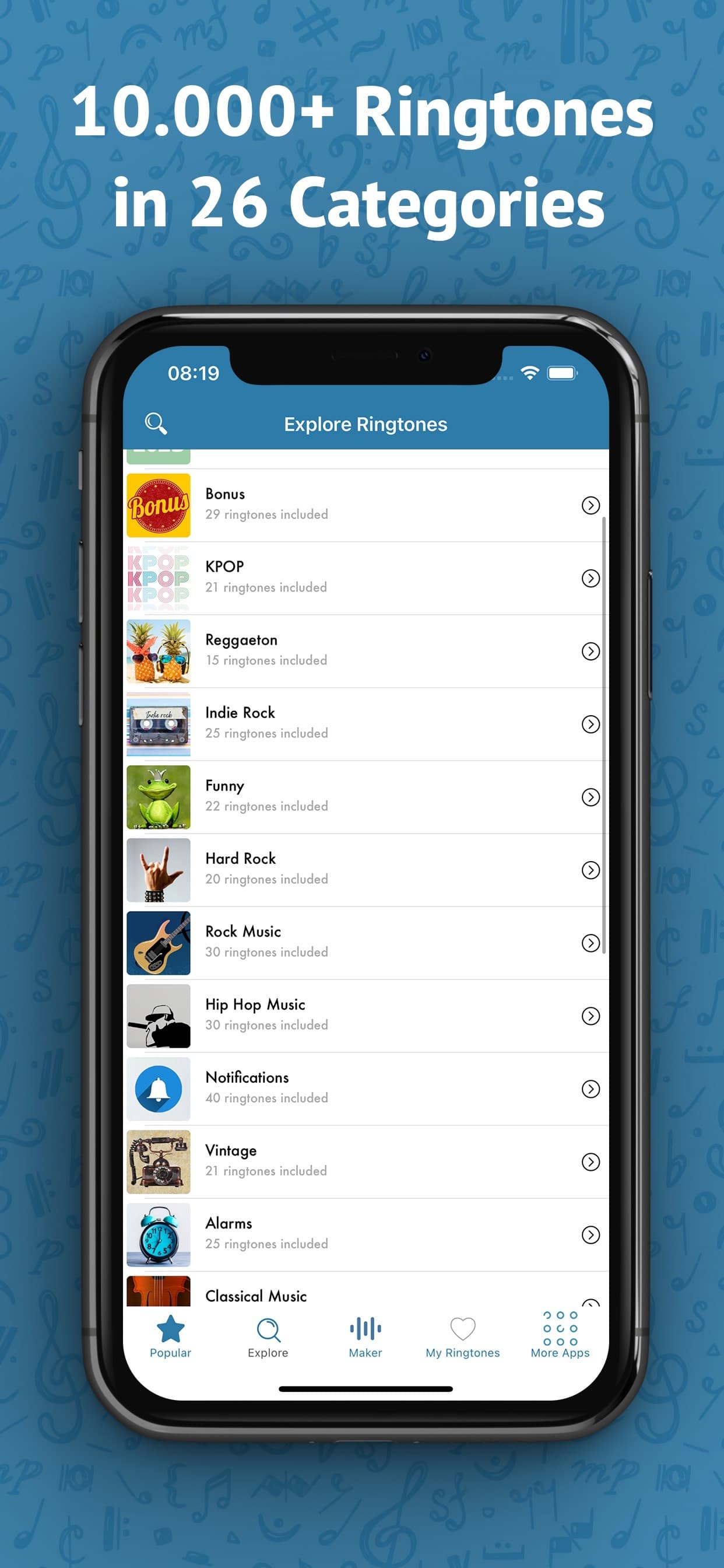 Best Ringtones 2025 for iPhone screenshot 1 - screenshot