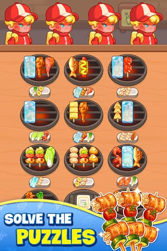 BBQ Skewer Sort: Food Lover screenshot 13 - screenshot